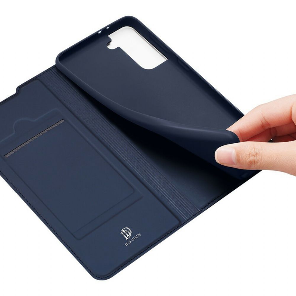 Schutzhülle Für Samsung Galaxy S21 Plus 5G Flip Case Dux Ducis Pro-skin