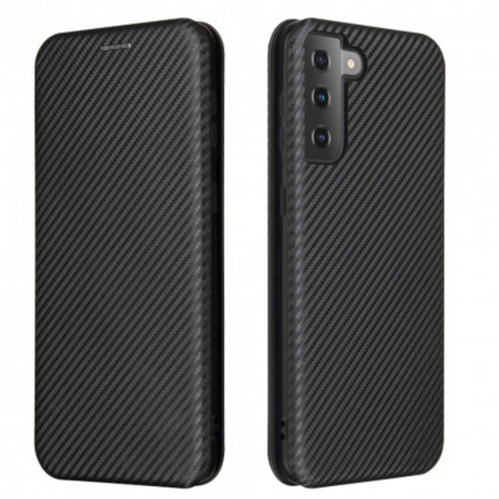 Schutzhülle Für Samsung Galaxy S21 Plus 5G Flip Case Kohlefaser