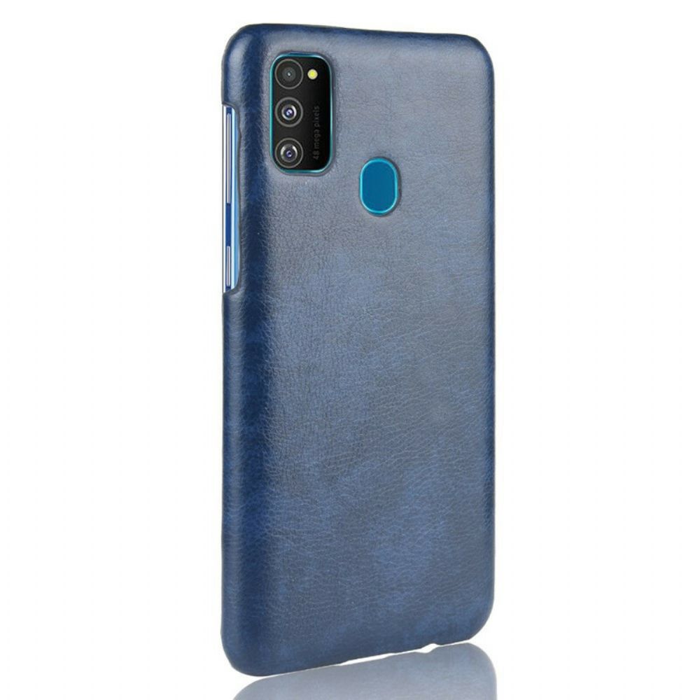 Hülle Für Samsung Galaxy M21 Lichi-leder-effekt