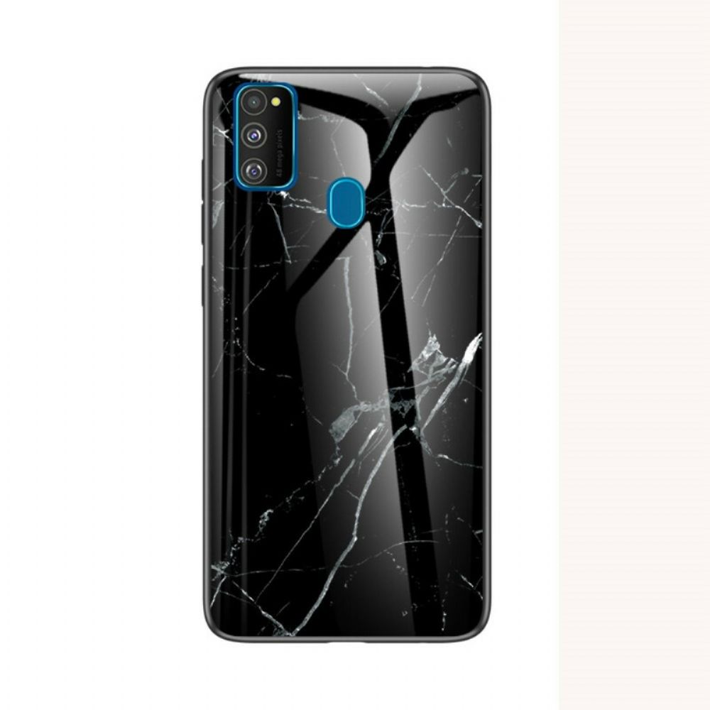 Hülle Für Samsung Galaxy M21 Premium Color Tempered Glass