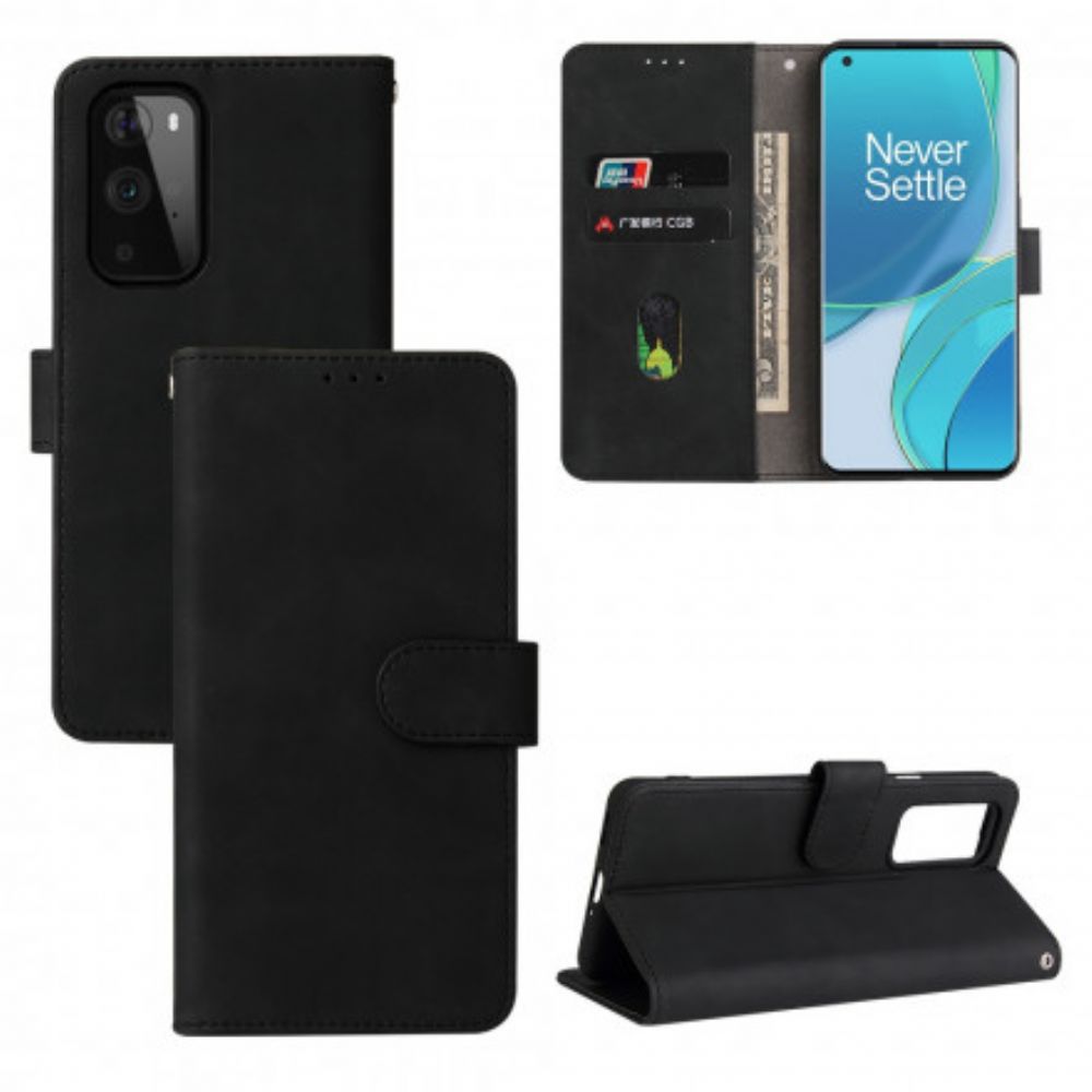 Flip Case Für OnePlus 9 Hautberührung