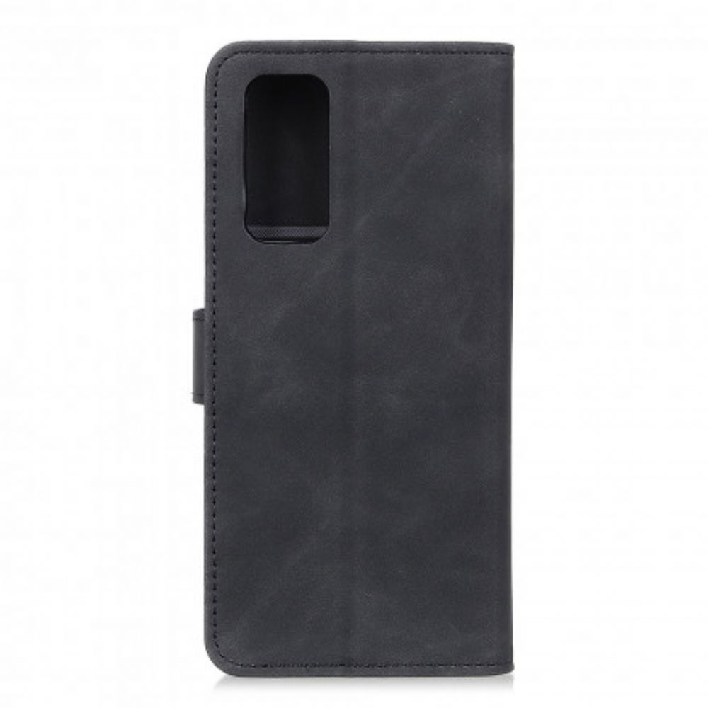 Flip Case Für OnePlus 9 Vintage Ledereffekt Khazneh