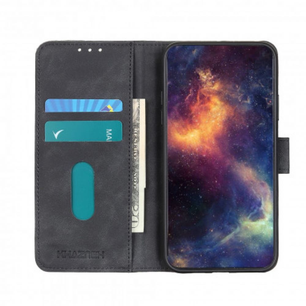 Flip Case Für OnePlus 9 Vintage Ledereffekt Khazneh