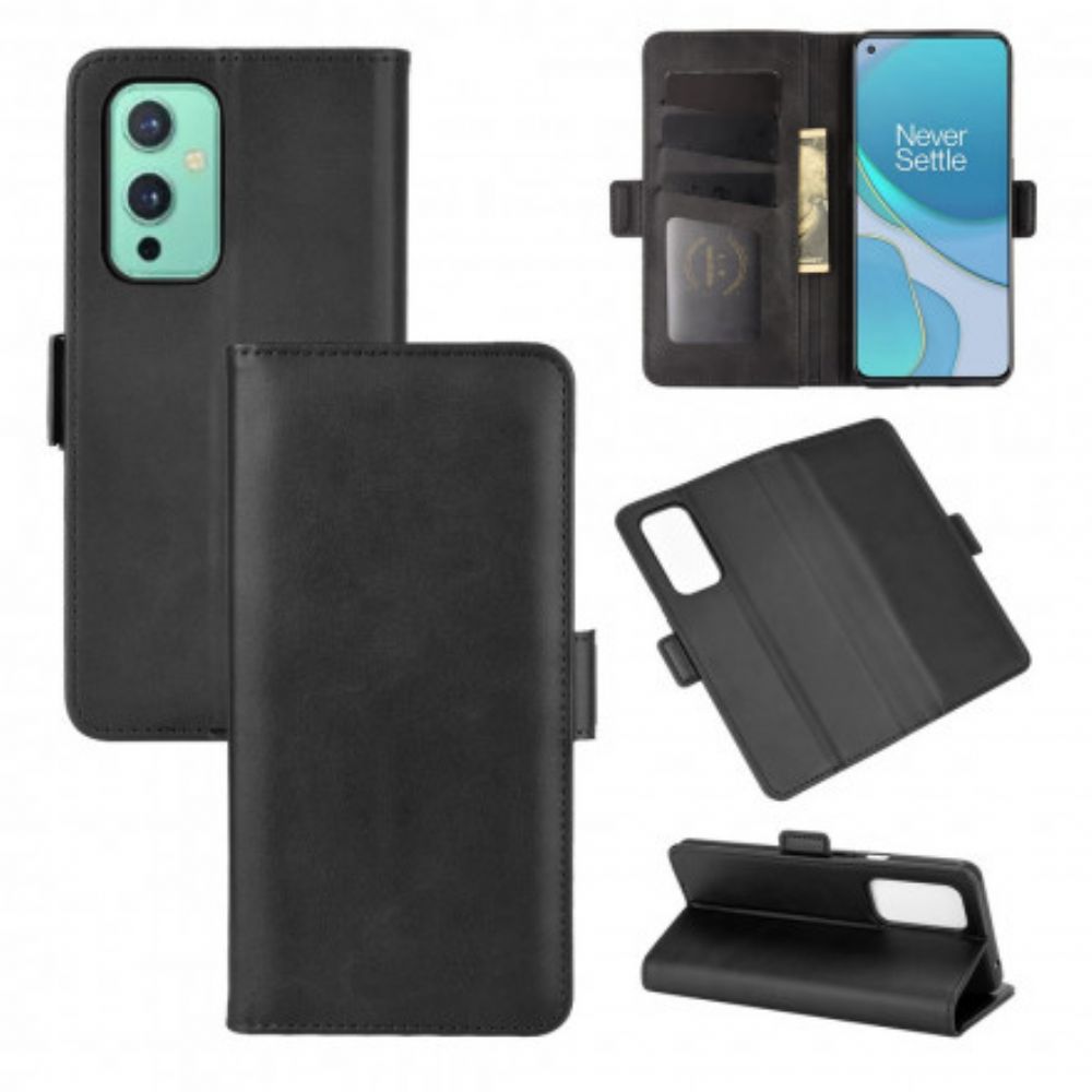 Lederhüllen Für OnePlus 9 Flip Case Doppelklappe