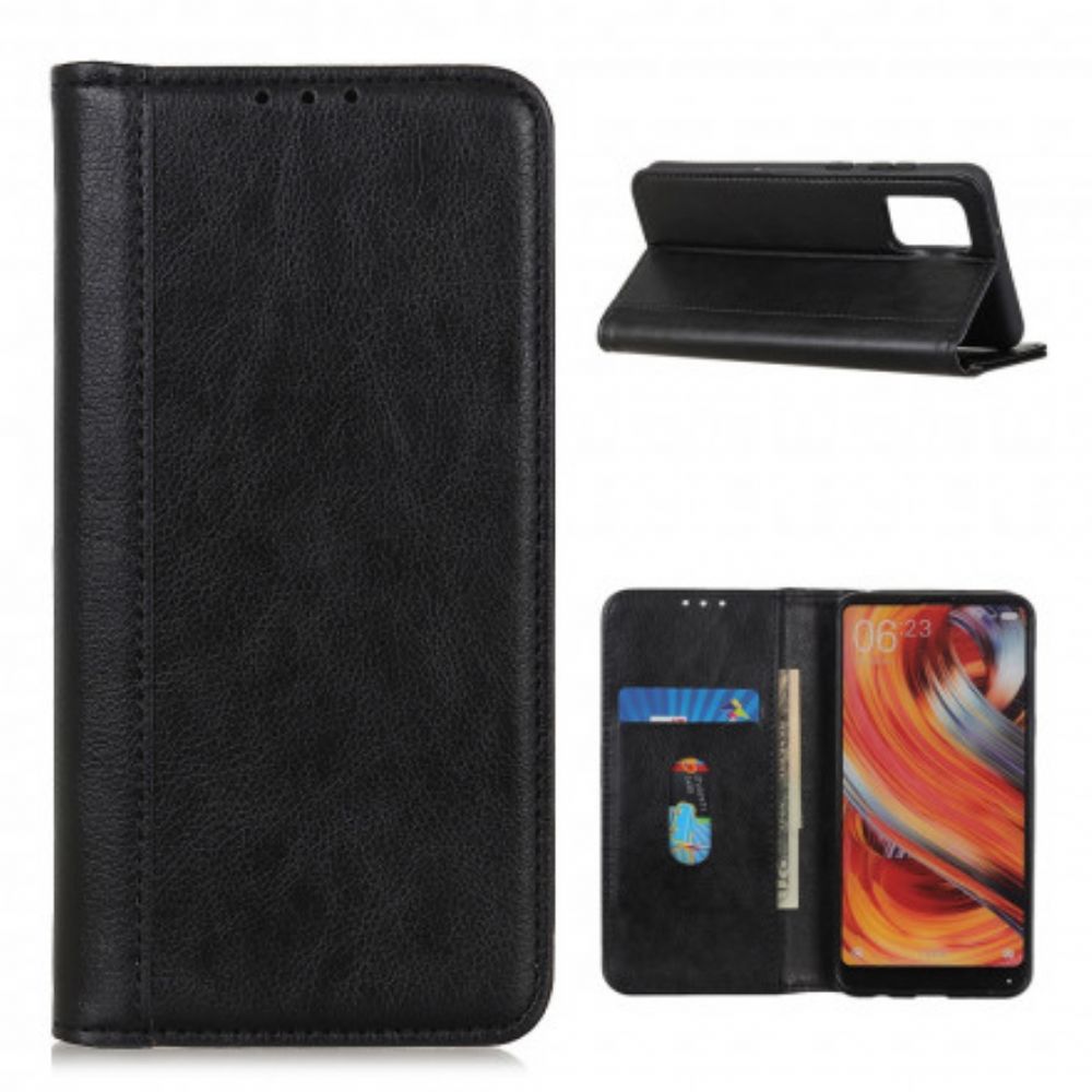 Schutzhülle Für OnePlus 9 Flip Case Elegance Litschi-spaltleder