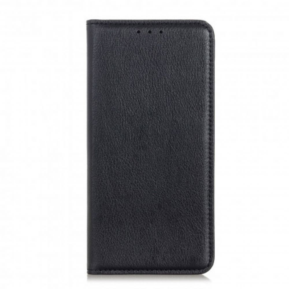 Schutzhülle Für OnePlus 9 Flip Case Litchi-spaltleder