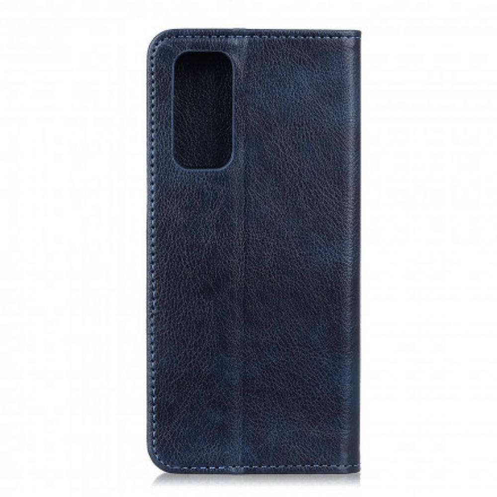 Schutzhülle Für OnePlus 9 Flip Case Litchi-spaltleder