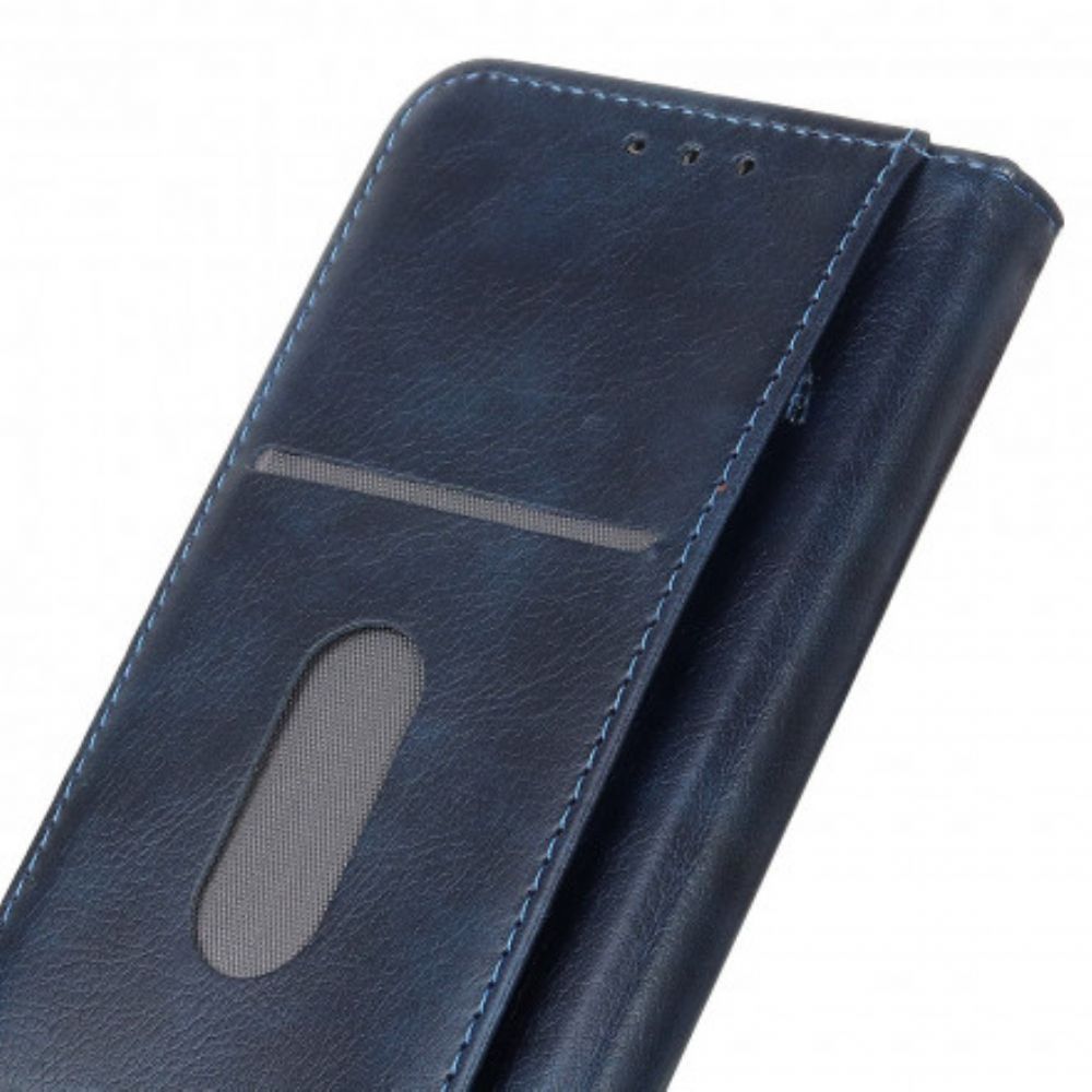 Schutzhülle Für OnePlus 9 Flip Case Litchi-spaltleder