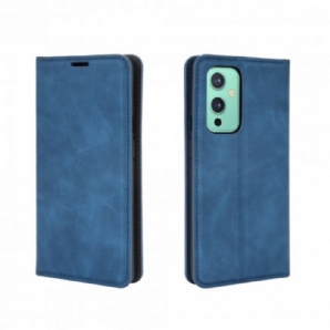 Schutzhülle Für OnePlus 9 Flip Case Seidenweicher Ledereffekt