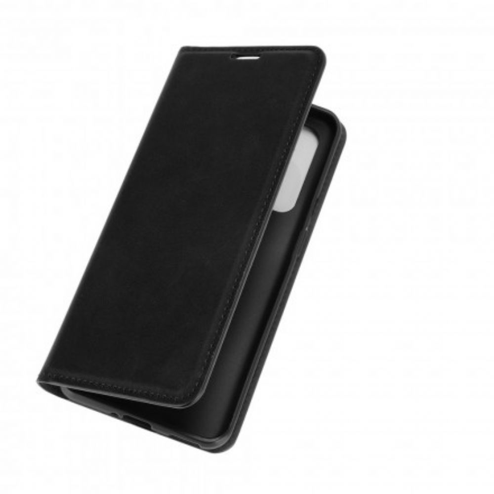 Schutzhülle Für OnePlus 9 Flip Case Seidenweicher Ledereffekt