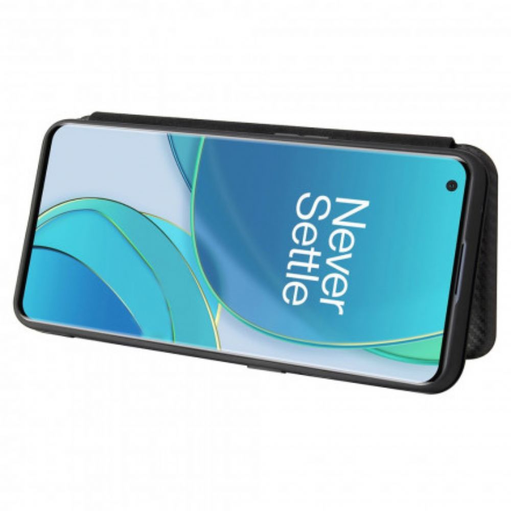 Schutzhülle Für OnePlus 9 Flip Case Silikonkohle