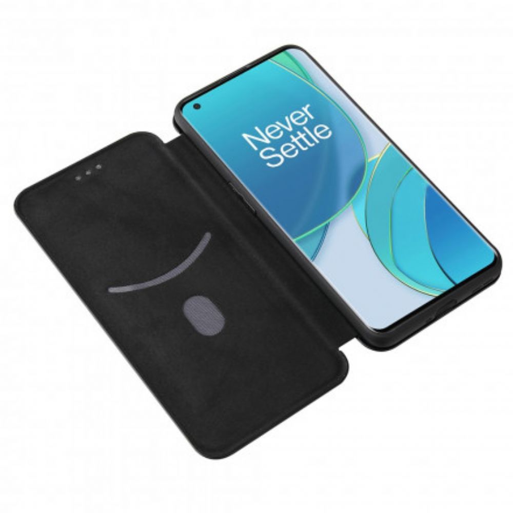 Schutzhülle Für OnePlus 9 Flip Case Silikonkohle