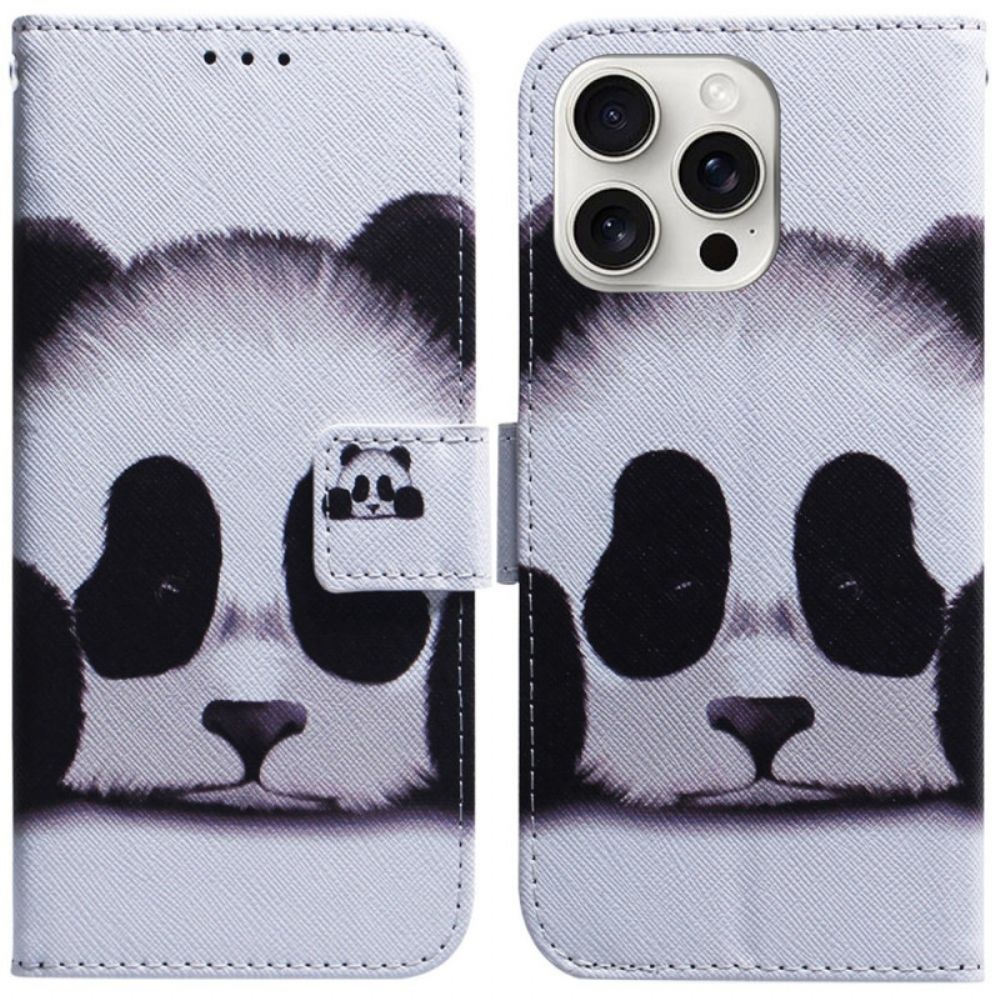 Lederhüllen iPhone 16 Pro Panda