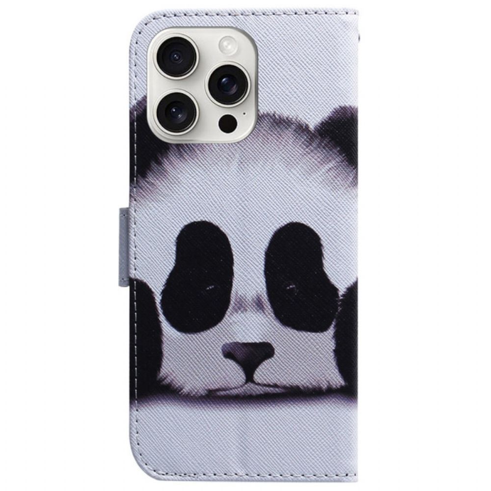 Lederhüllen iPhone 16 Pro Panda