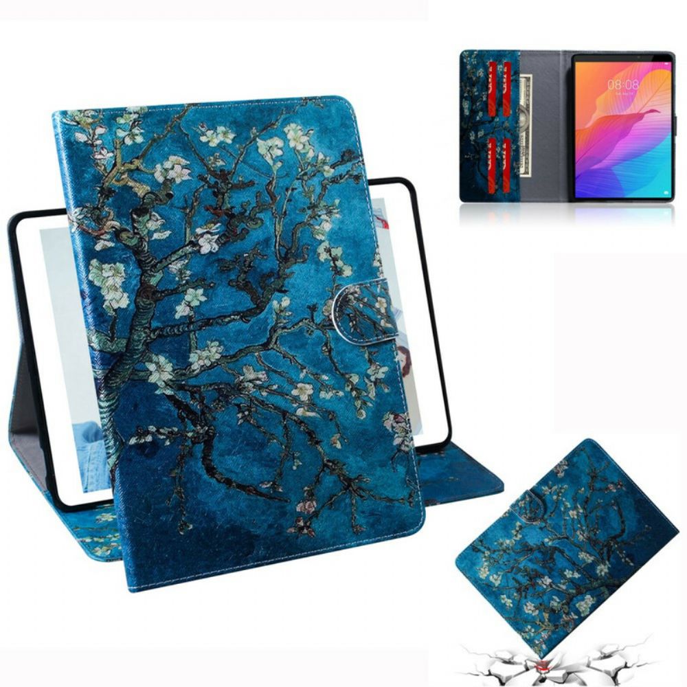 Flip Case Für Huawei MatePad T 8 Blühende Zweige