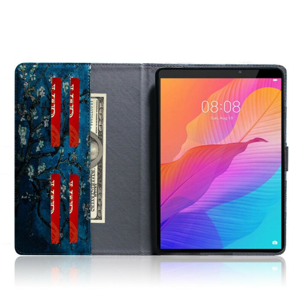 Flip Case Für Huawei MatePad T 8 Blühende Zweige