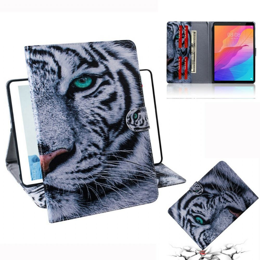 Flip Case Für Huawei MatePad T 8 Tigerkopf