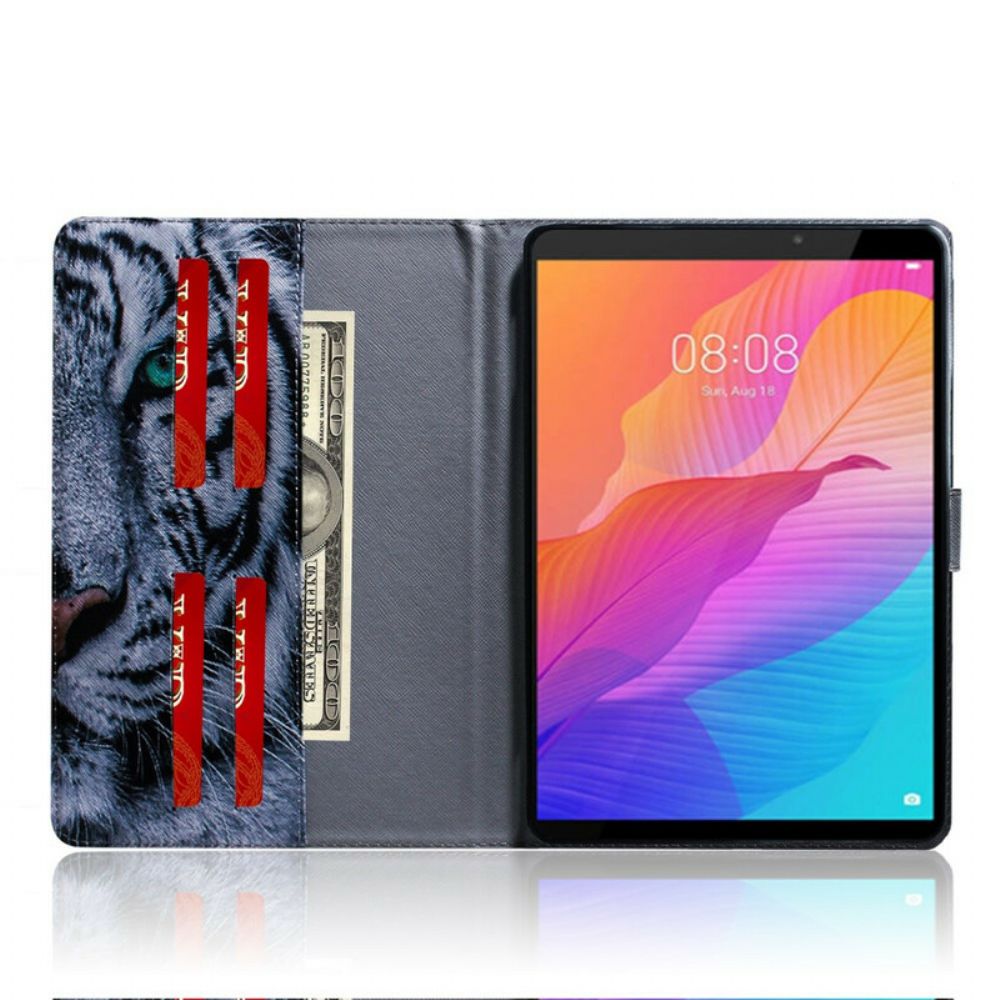 Flip Case Für Huawei MatePad T 8 Tigerkopf