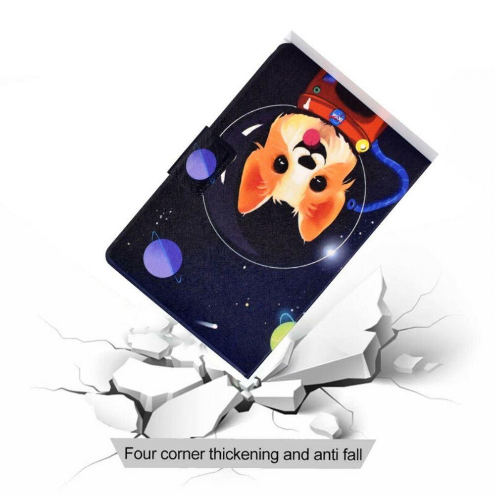 Flip Case Für Huawei MatePad T 8 Weltraumhund