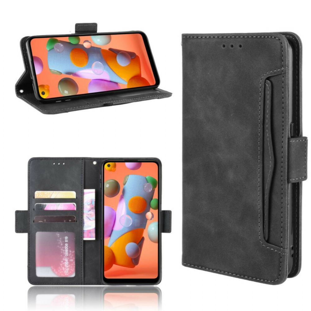 Flip Case Für Samsung Galaxy M11 Erstklassige Multi-karte