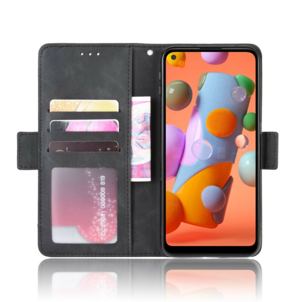 Flip Case Für Samsung Galaxy M11 Erstklassige Multi-karte