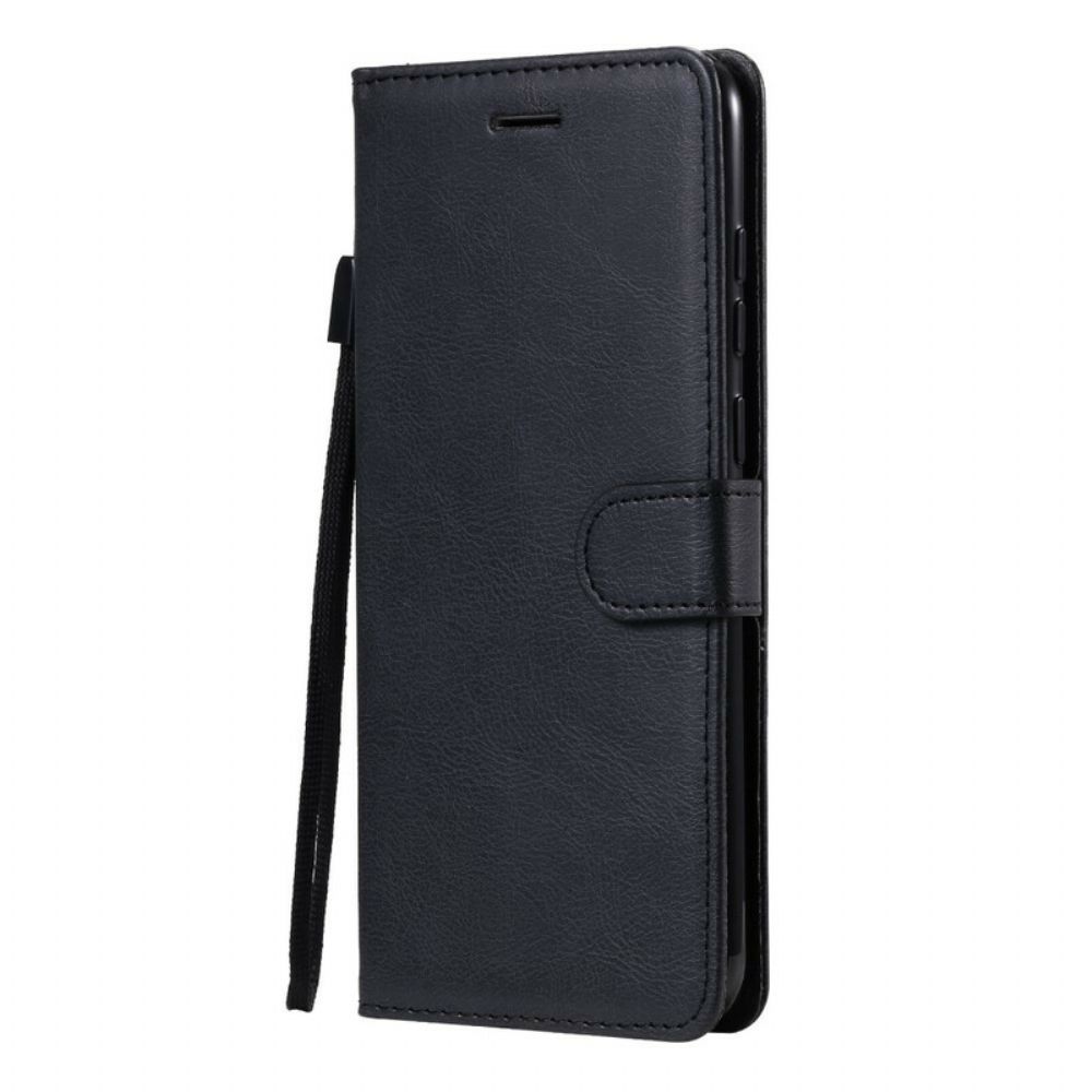 Flip Case Für Samsung Galaxy M11 Standard Kunstleder