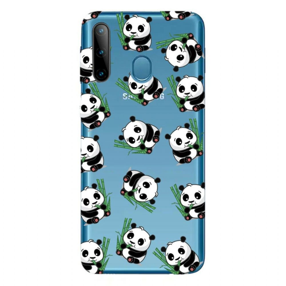 Handyhülle Für Samsung Galaxy M11 Top Pandas Spaß