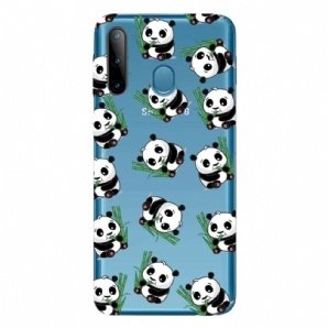 Handyhülle Für Samsung Galaxy M11 Top Pandas Spaß