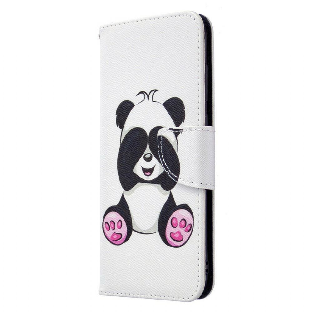 Lederhüllen Für Samsung Galaxy M11 Panda-spaß