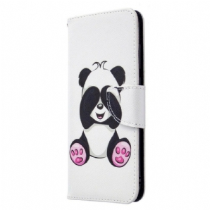 Lederhüllen Für Samsung Galaxy M11 Panda-spaß