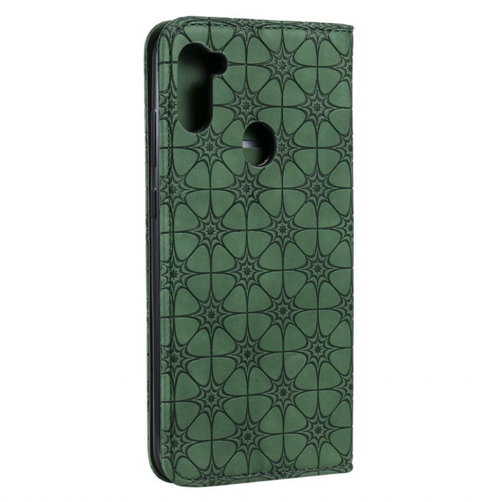 Schutzhülle Für Samsung Galaxy M11 Flip Case Barockblumen