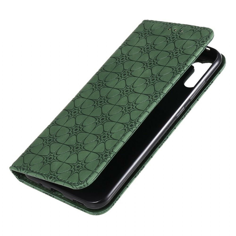 Schutzhülle Für Samsung Galaxy M11 Flip Case Barockblumen