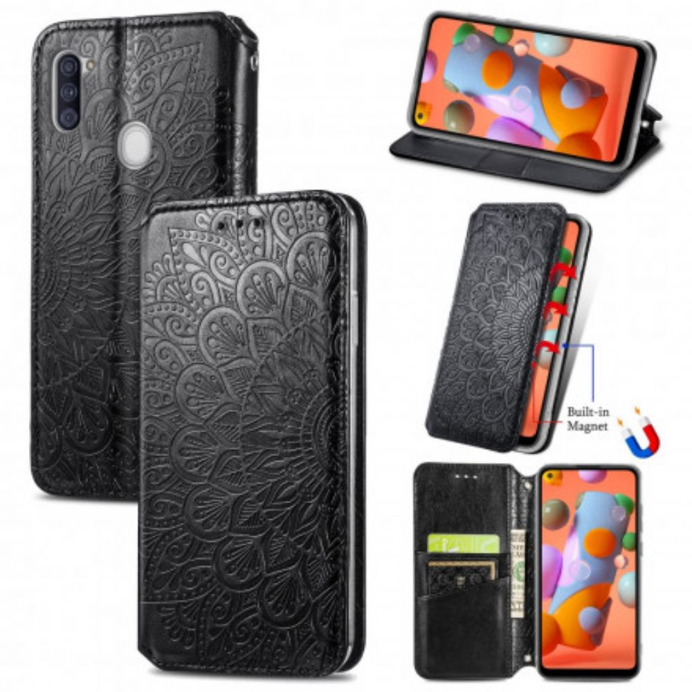 Schutzhülle Für Samsung Galaxy M11 Flip Case Mandalas