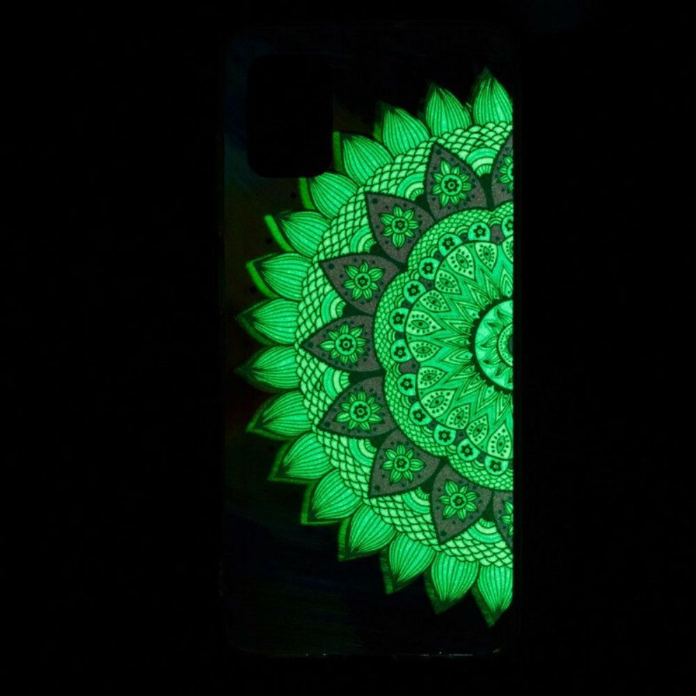 Hülle Für Poco M5s Fluoreszierendes Buntes Mandala