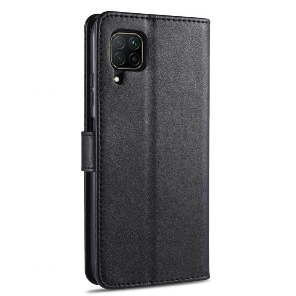 Flip Case Für Huawei P40 Lite Azns Kunstleder