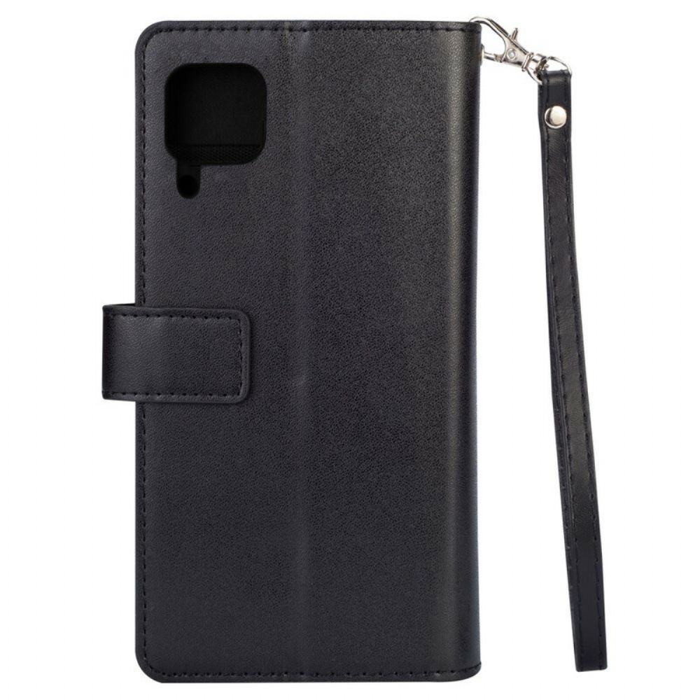 Flip Case Für Huawei P40 Lite Brieftasche Mit Lanyard