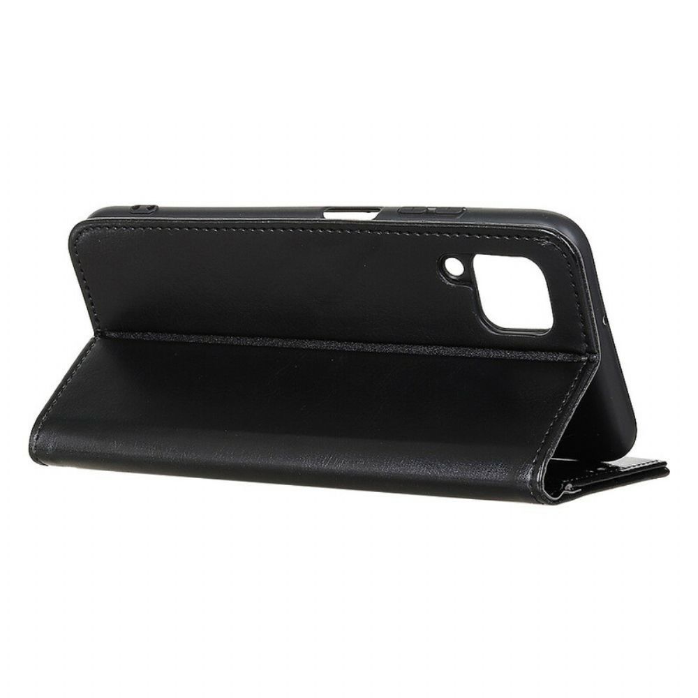 Flip Case Für Huawei P40 Lite Feine Lederoptik