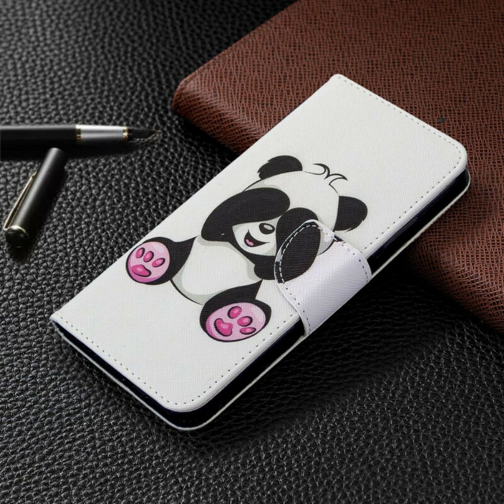 Flip Case Für Huawei P40 Lite Panda-spaß