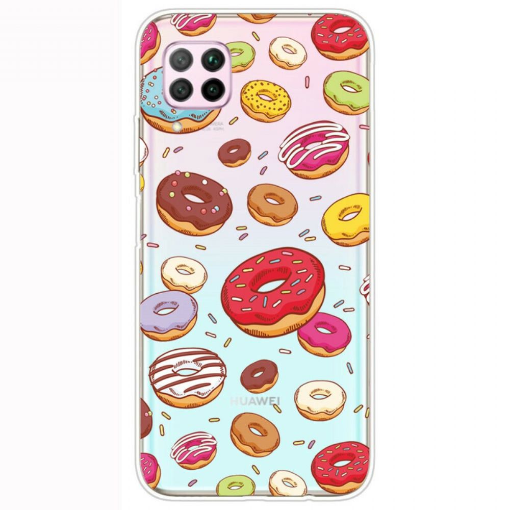 Handyhülle Für Huawei P40 Lite Liebe Donuts