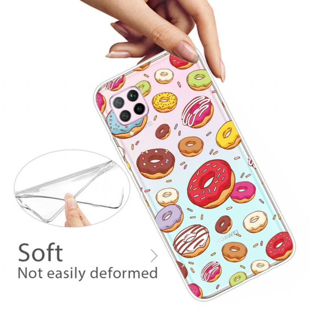 Handyhülle Für Huawei P40 Lite Liebe Donuts