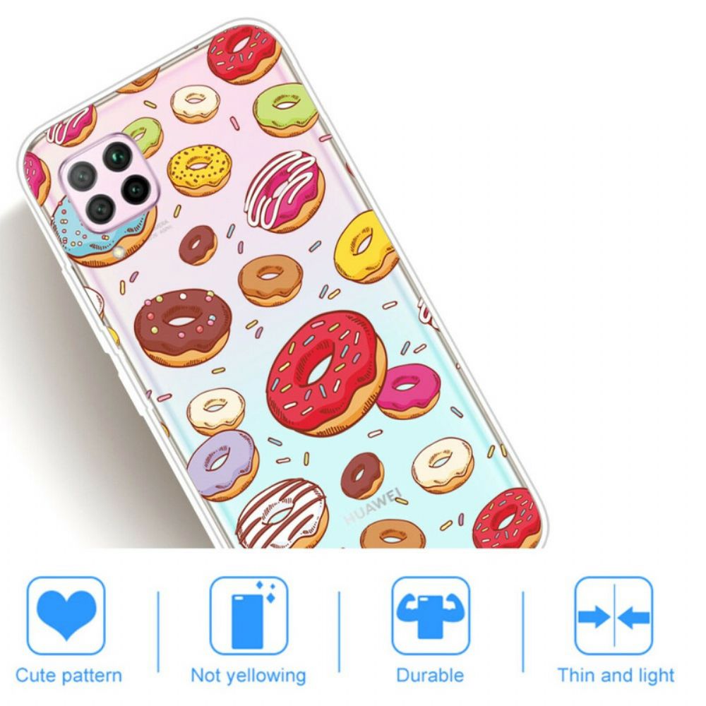 Handyhülle Für Huawei P40 Lite Liebe Donuts