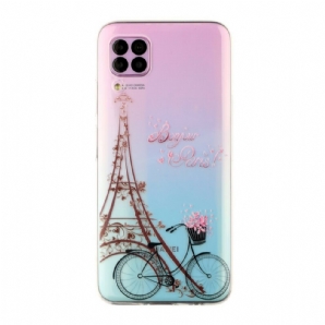 Handyhülle Für Huawei P40 Lite Transparentes Bonjour Paris