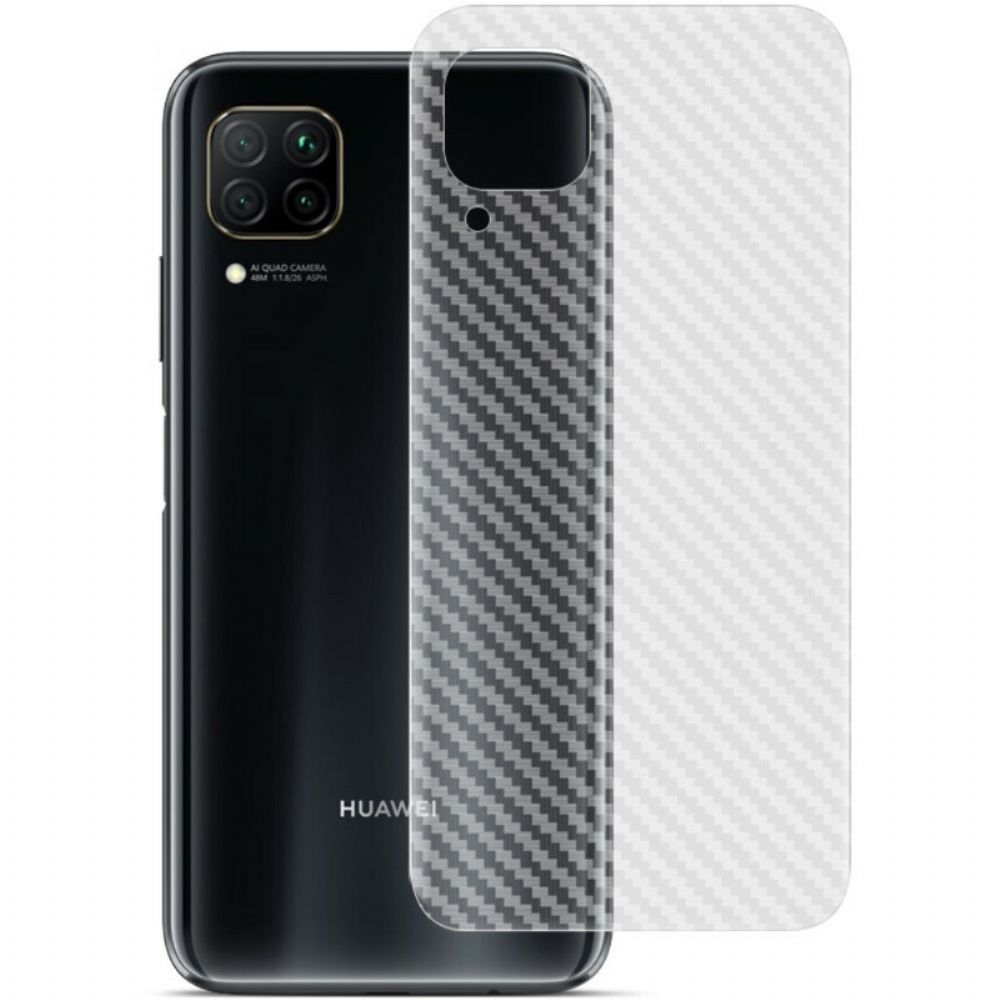 Heckfolie Für Huawei P40 Lite Carbon Style Imak