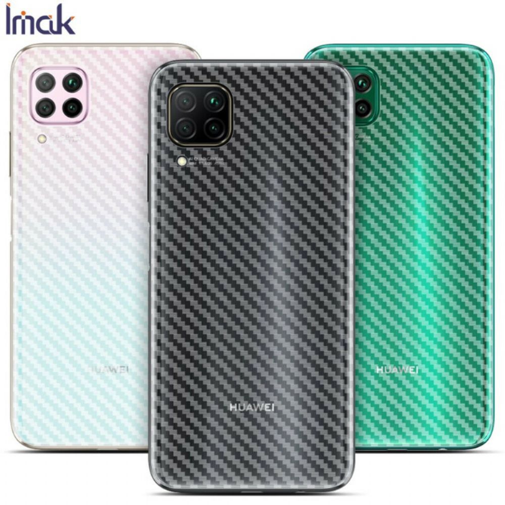 Heckfolie Für Huawei P40 Lite Carbon Style Imak