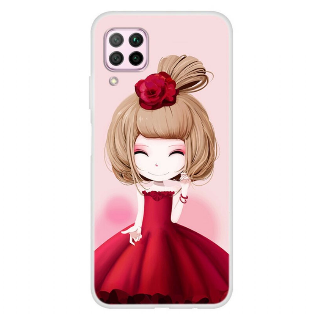 Hülle Für Huawei P40 Lite Manga-lady