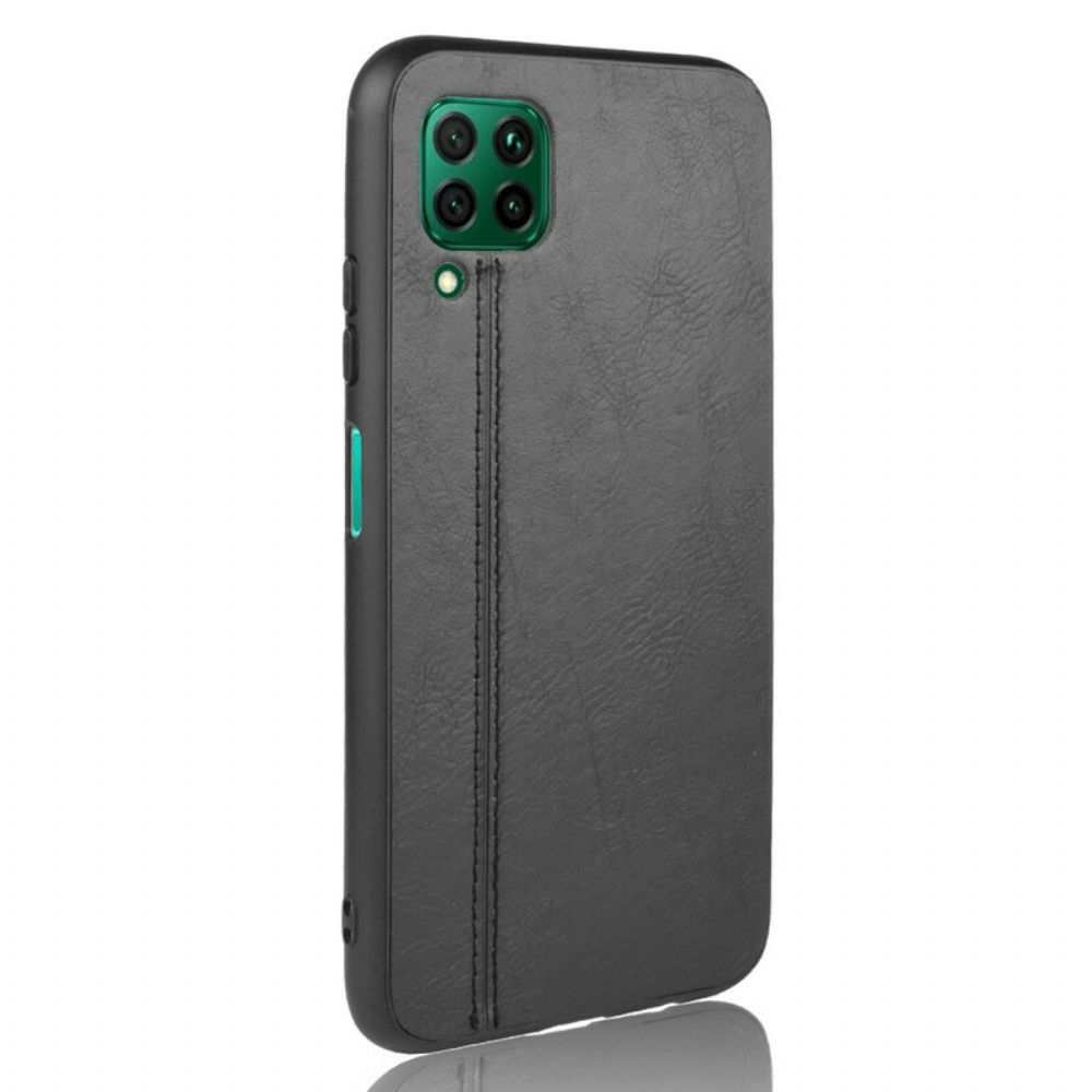 Hülle Für Huawei P40 Lite Style Ledernähte