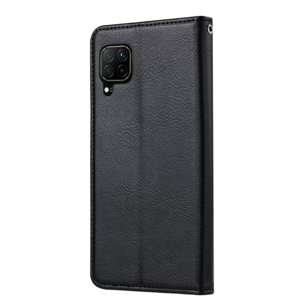 Schutzhülle Für Huawei P40 Lite Flip Case Kartenetui Aus Kunstleder