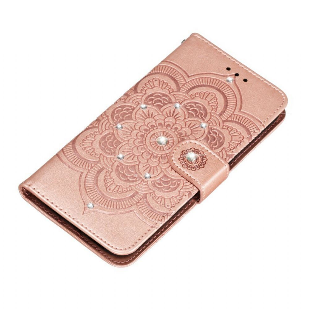 Flip Case Für Samsung Galaxy A30 / A20 Mandala Und Diamanten