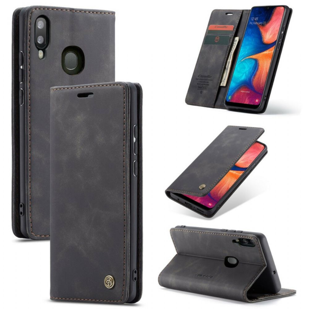 Schutzhülle Für Samsung Galaxy A30 / A20 Flip Case Caseme Kunstleder