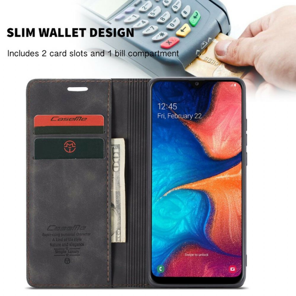 Schutzhülle Für Samsung Galaxy A30 / A20 Flip Case Caseme Kunstleder